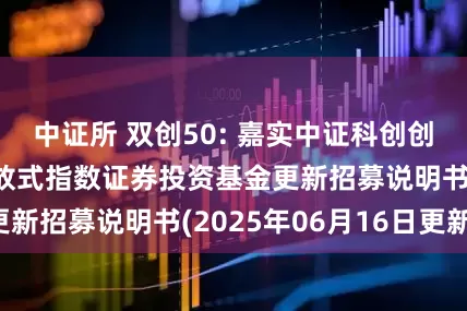 中证所 双创50: 嘉实中证科创创业50交易型开放式指数证券投资基金更新招募说明书(2025年06月16日更新)